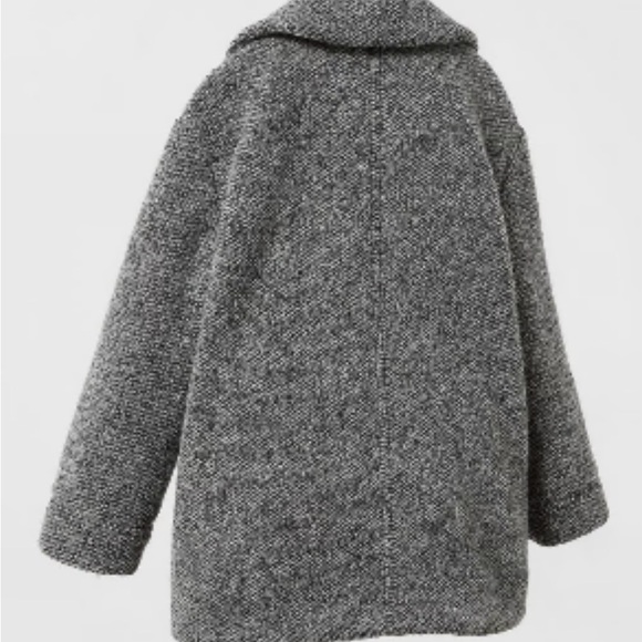 Zara gray wool coat xs - Picture 2 of 6